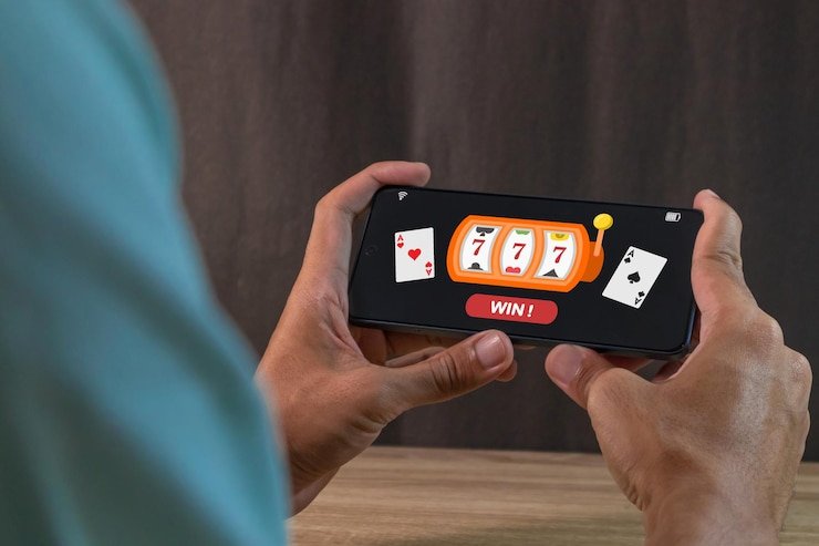 Live dealer studio with multiple gaming tables and professional croupiers